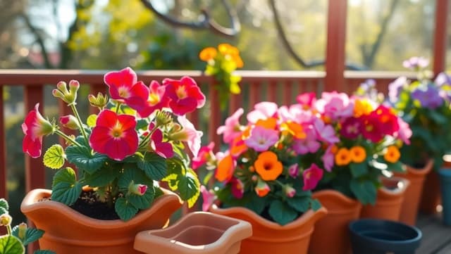 När kan man sätta ut pelargoner